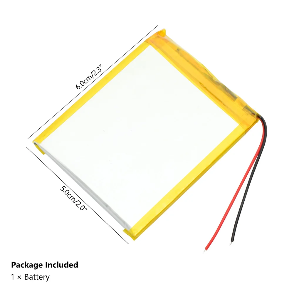 YCDC 3 7 V литий полимерный аккумулятор gps навигация 505060 2000mah большой емкости