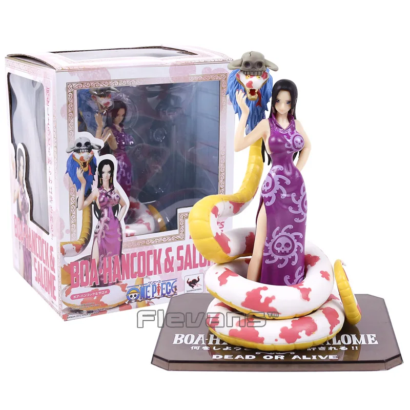 

Anime One Piece Figuarts ZERO Boa Hancock && Salome PVC Figure Collectible Model Toy 18cm