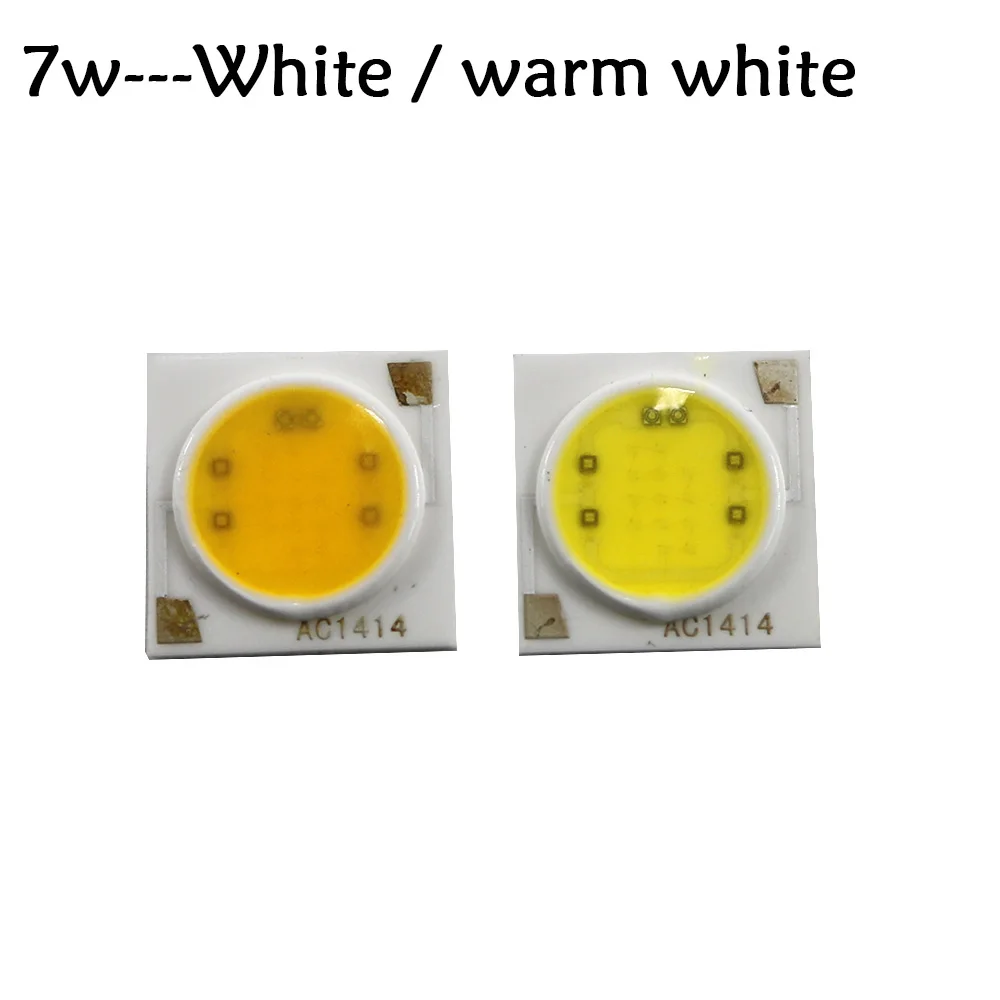 10 шт. 220v светодиодный COB 3 Вт 5 Вт 7 Вт, 15 Вт, 18 Вт, 20 Вт, 30 Вт, встроенным IC драйвер для Точечный светильник лампа потолочный светильник вниз светильник светодиодный чип COB лампа