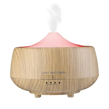 

Home Air Humidifier Aroma Diffuser Home Use Aromatherapy Machine Round Air Moistener with LED Light EU Plug 101