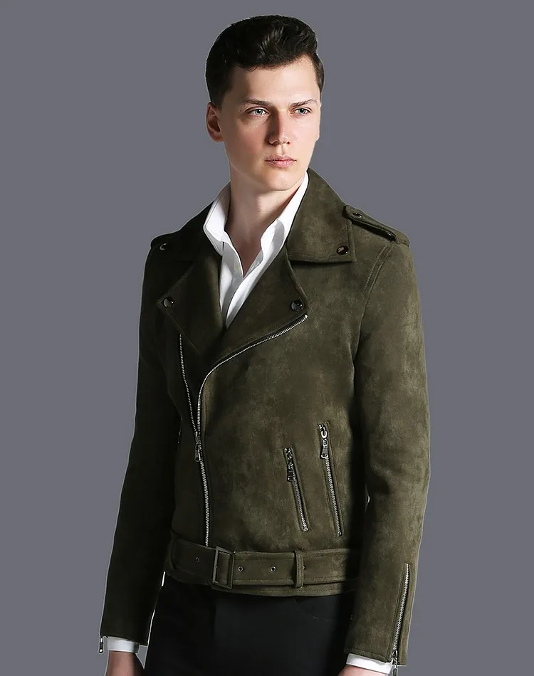 short suede jacket