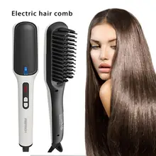 Heating Comb Electric Hair Combs Unisex Styling Comb For Men’s Beard Hair Straighteners Ion Beard Straight Quick Delivery
