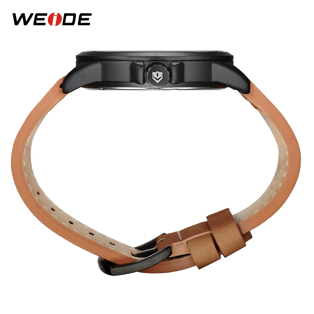 Gift WEIDE Luxury Brand Men Analog Digital PU Leather Sports Men's Army Military Man Quartz Wristwatch Clock Relogio Masculino Gift WEIDE Luxury Brand Men Analog Digital PU Leather Sports Men's Army Military Man Quartz Wristwatch Clock Relogio Masculino
