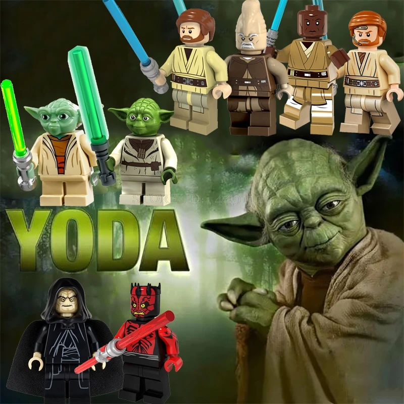 

Legoing Star Wars The Last Jedi Master Yoda Windu The Rise Of Skywalk R2D2 BB8 OW Blocks Toys StarWars Legoings Avengers Endgame