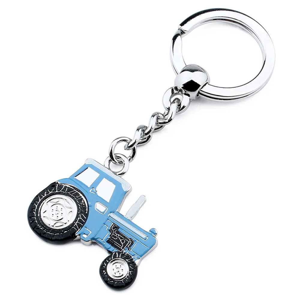 

HAWSON Car Shaped Red Green Blue Enamel 3.5 inch Key Chain & Key Ring Unisex Key Collection Circle Jewelry