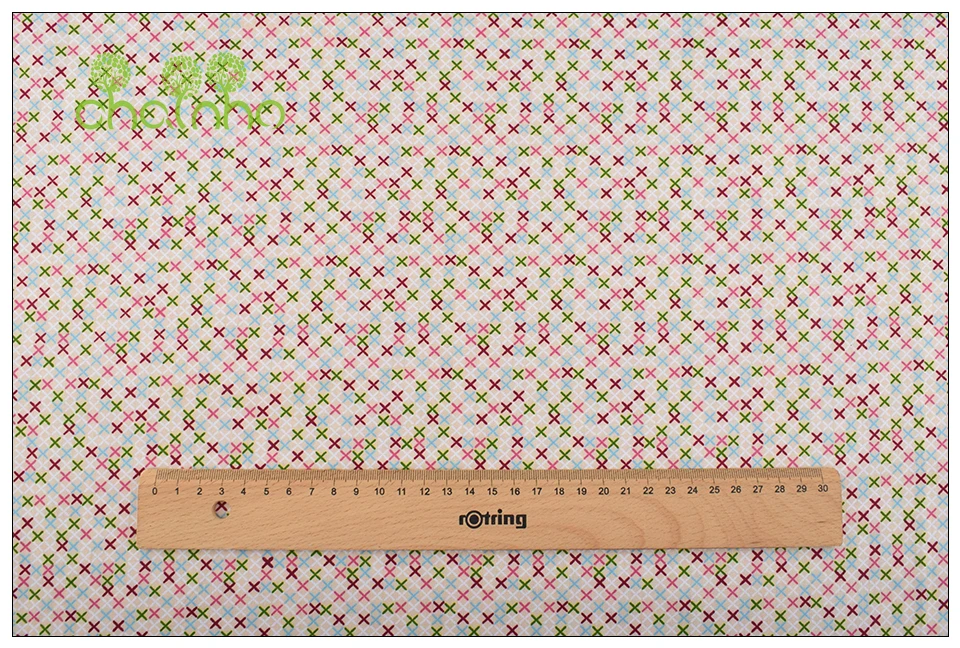 Chainho, Yellow Floral Series,Printed Twill Cotton/Meter Fabric,Patchwork Cloth,DIY Sewing&Quilting Material For Baby&Child