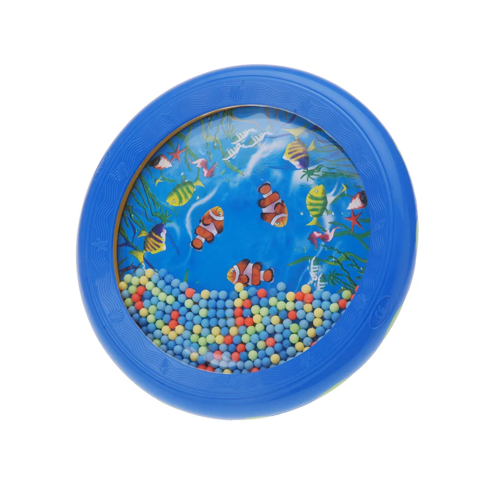 Hot Sale Exquisite Ocean Wave Bead Drum Gentle Sea Sound Musical Educational Tool For Baby Kid Percussion Instruments Drum Toy Card Toy Construction Toolstoys For Three Year Olds Aliexpress