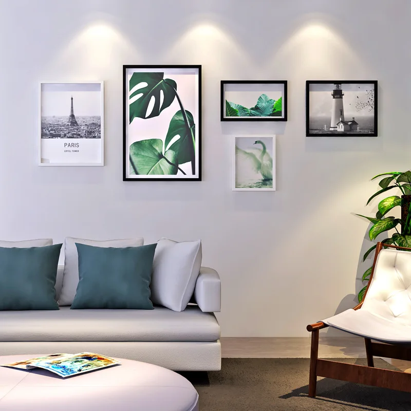 Big Size Wood Photo Frames Murals Combination Creative