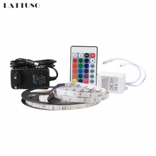 5M 300Leds Non-waterproof RGB Led Strip Light 2835 DC12V 60Leds/M Flexible Lighting String Ribbon Tape Lamp Home Decoration Lamp