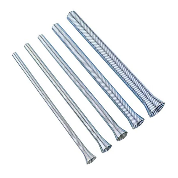 

Novel 5pcs Spring Pipe Bender Aluminium Tube Bending Tools Tube Bender 5/8