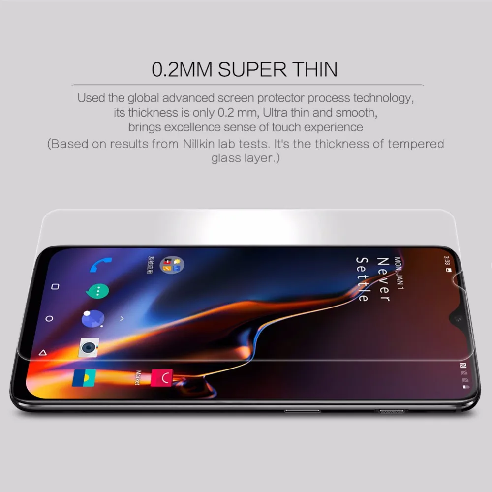 Oneplus 7T стекло oneplus 7T защита экрана Nillkin 2.5D прозрачная защитная пленка для переднего экрана Защитное стекло для oneplus 7T 7