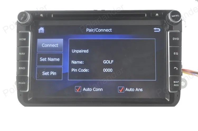 Excellent Two Din 8 Inch CarDVD Player For VW/POLO/PASSAT/Golf/Skoda/Octavia/SEAT/LEON 3G Wifi Radio GPS Windows Ce system 12