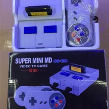 DHL 5-100 шт./лот мини MD16 SG-105 16 бит AV out Семейные игры ТВ Видео игровой консоли с 167 sega игры можно вставить карточная игра