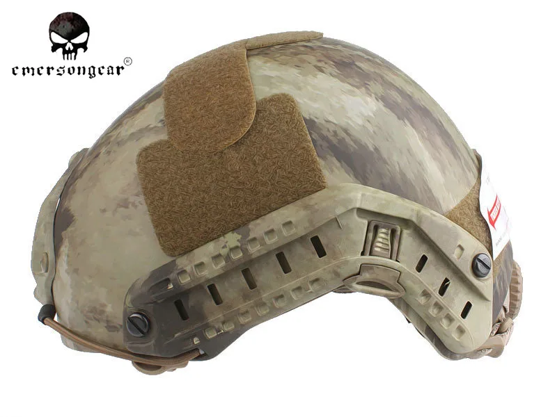Военный страйкбол шлем походные Emerson Быстрый Шлем тип MH A-Tacs EM5658F AT