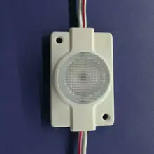 2 Вт 2835 COB боковой светоизлучающий светодиодный модуль DC12V; высокий яркий; 20 шт струны; с len; IP65;