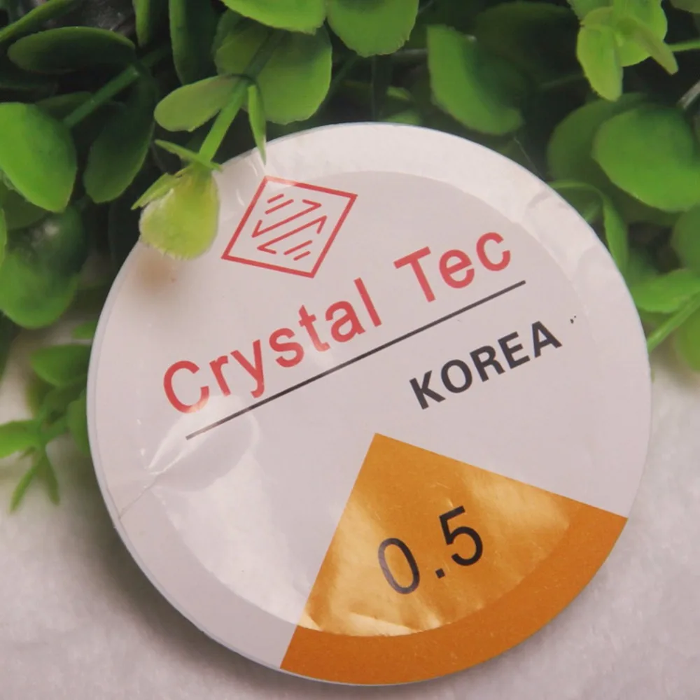

1 PCS Clear Stretch Elastic Cord Crystal Elastic Beading Cord String for DIY Necklace Bracelet Jewelry Beading String Line Wire
