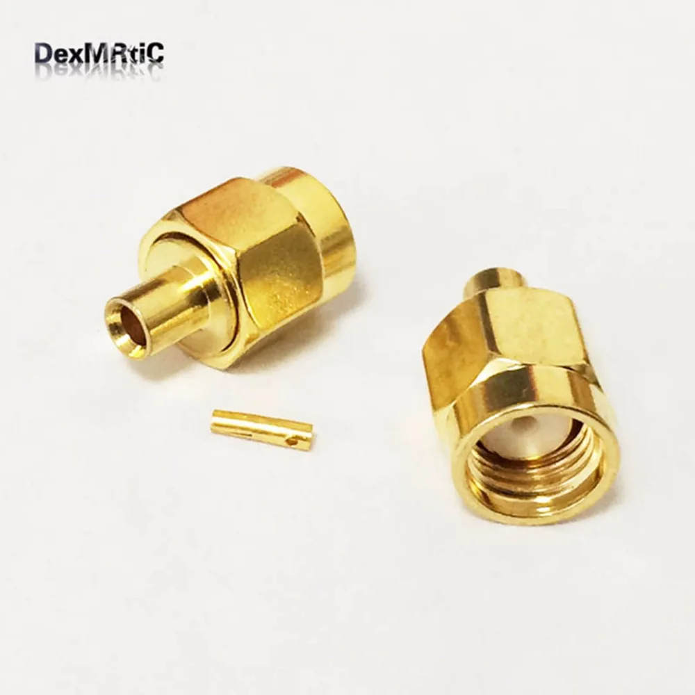 SMA Cable Straight Goldplated