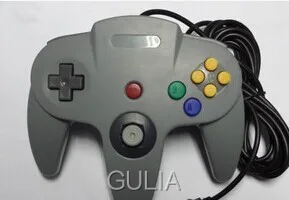 Горячая USB игровой проводной контроллер джойстик игровой джойстик для nintendo N64 PC Черный