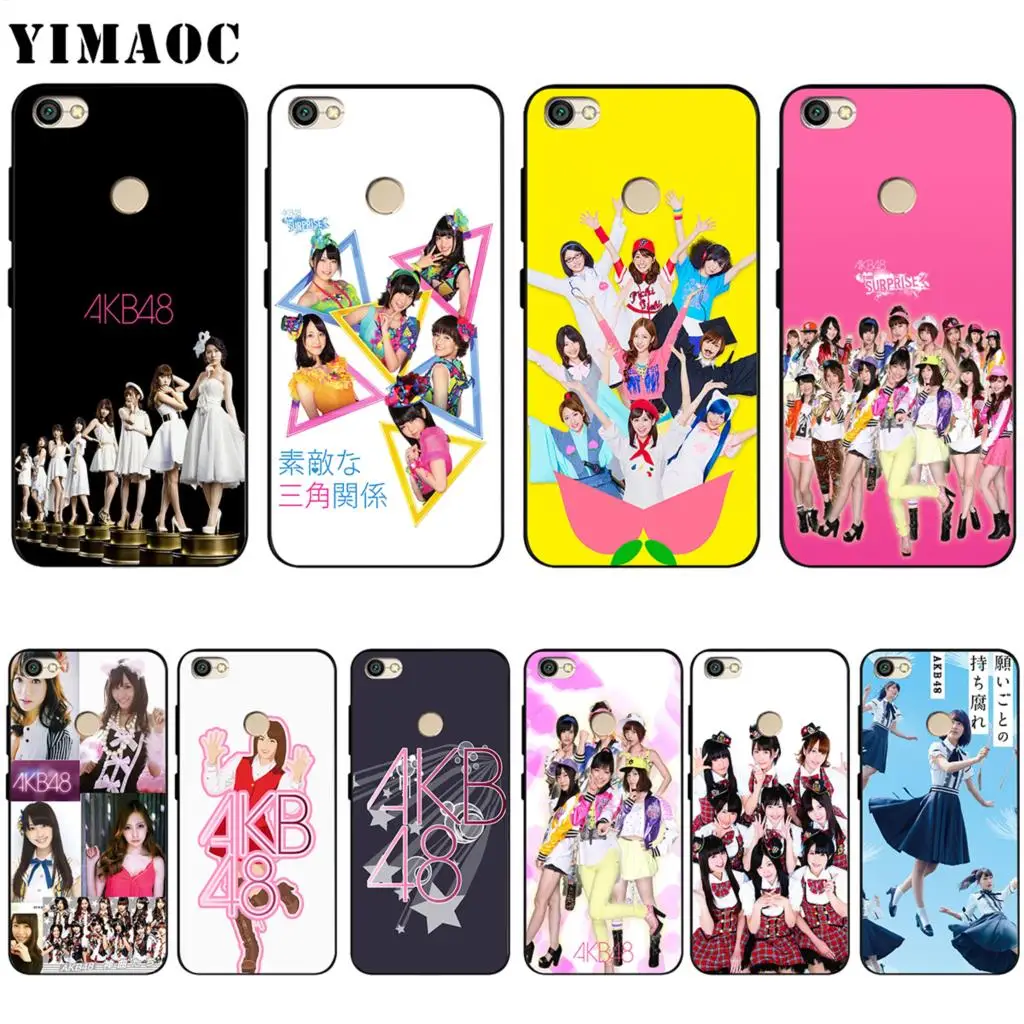 

YIMAOC AKB48 Soft Silicone Case for Xiaomi Redmi Note 4 4x 4a 5 5a 6 Pro Prime Plus