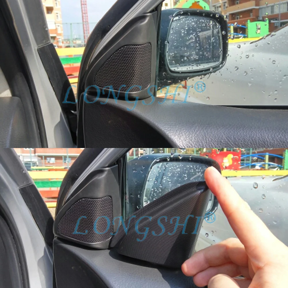 Longshi твитер автомобилей и установка Динамик Коробки аудио угол двери десен для Защитные чехлы для сидений, сшитые специально для Toyota Corolla EX 9th поколения 2003 2004 2005 2006