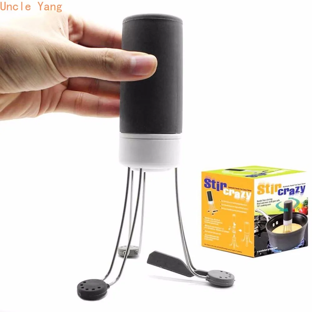 

3 Speed Gear Automatic Stir Crazy Stick Blender Mixer Automatic Hands Free Tool Kitchen Food Auto Stirrer Blender Kitchen Tools