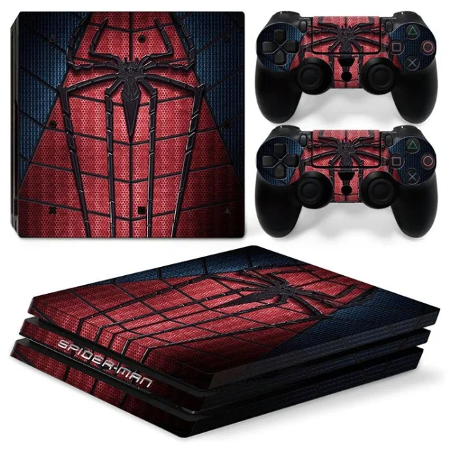TN-P4Pro-0329 Изображением Человека-паука для PS4 Pro переводная картинка Полный наклейки на кузов крышка - Цвет: TN-P4Pro-0329