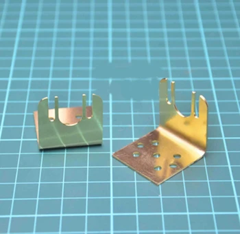 

2PCS Simulation Ship Model Accessories 360 365 380 Brush Motor Mounting Bracket Brass Motors Fixing Frame Base for RC Boat