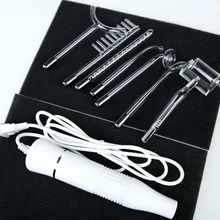 7в1 портативные высокочастотные электроды для ухода за кожей лица Dars гальванический пятновыводитель Массажер устройство для салона красоты