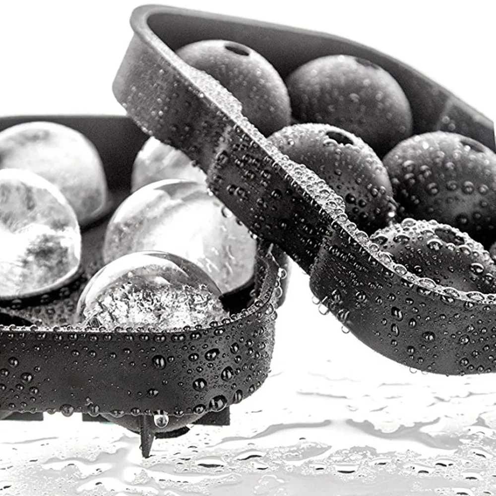 2 шт. Замороженные 6 силиконовые Ice Ball 6 площади лоток для льда силикона сфере льда плесень форме мяч чайник Кухня бар питьевой аксессуары