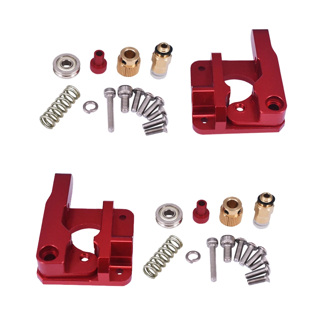 3D printer CR10 full metal remote extruder 1.75 3mm red Printer Accessories