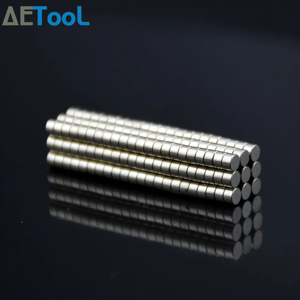 

AETool 20Pcs 3x1.5mm N38 Mini Magnet Super Strong Powerful Neodymium Magnet Round Permanent Magnets 3mm*1.5mm