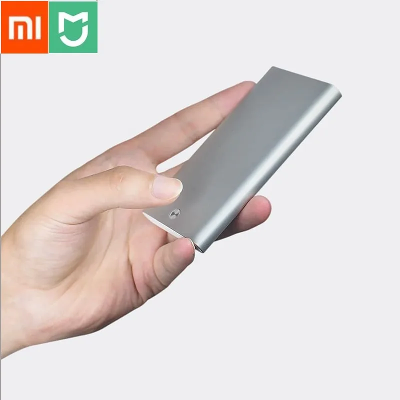 Xiaomi MIIIW держатель для Карт Коробка для ID-карты чехол Карманный Кошелек из нержавеющей стали Серебряный алюминиевый чехол для кредитных карт унисекс - Цвет: Серебристый