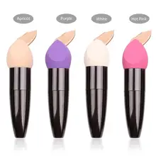 1 шт. гриб основная пуховка для женщин лица красота Гладкий косметический спонж для пудры и основы макияж губка затяжки