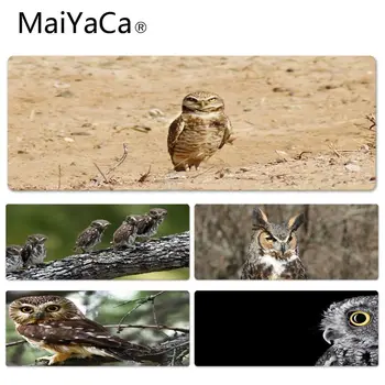 

MaiYaCa New Printed Owl Art luxury mouse pad gamer play mats Size for 300*700*2mm and 300*900*2mm Mousepad
