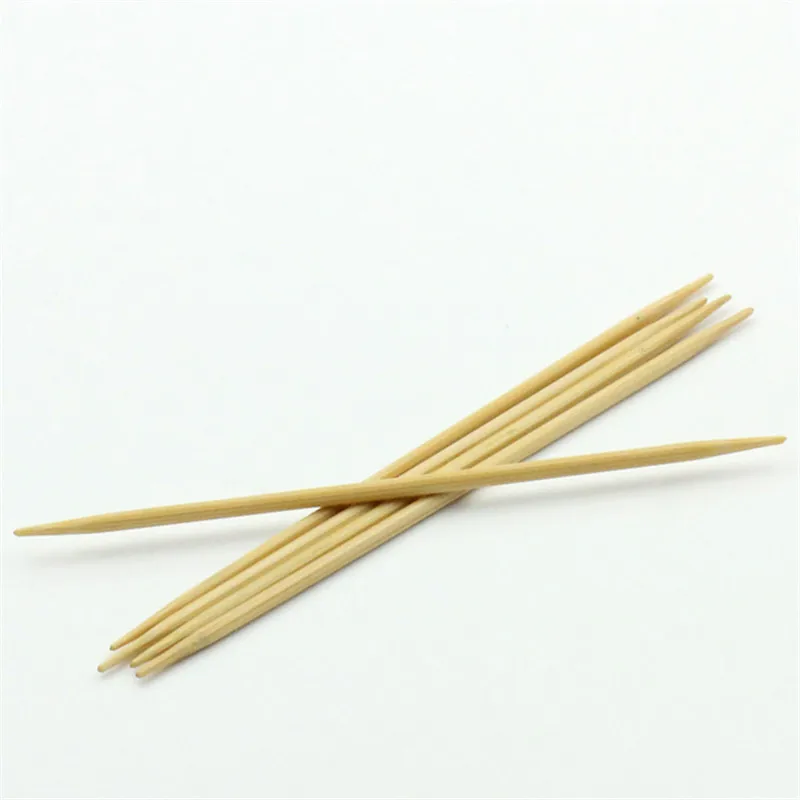 DoreenBeads бамбук DP Вязание иглы сшитые вручную крючком плетение пряжа для вязания своими руками US 1/2,25 мм, 10 см в длину 5 шт./компл