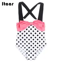 Бассейн для девочек, пляжная одежда, детский купальник, кружевной мягкий детский купальник, волнистый заостренный бант, для девочек, для пляжа, для детей