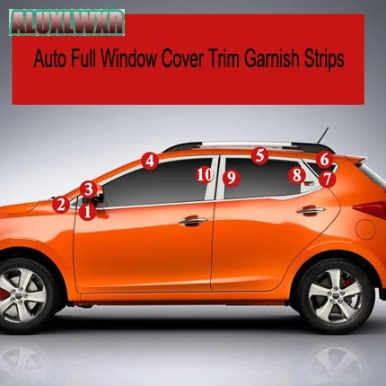 $US $77.99 Car-styling Auto Full Window Cover Trim Garnish Strips 20PCS Car Accessories 2017 Stainless Steel 2015 2016 for Jac Refine S2