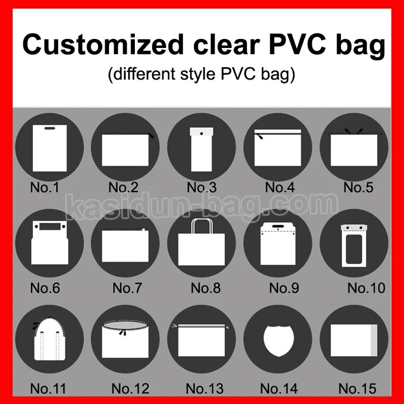 customized PVC bag 