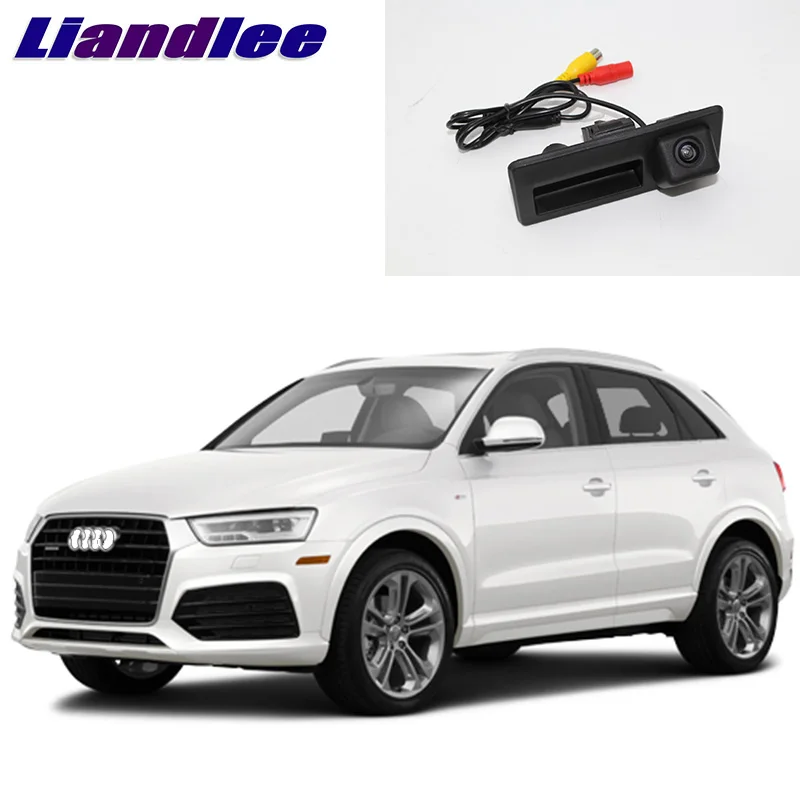 

LiandLee, ручка багажника автомобиля, камера заднего вида для парковки для Audi Q3 8U 2011 ~ 2017