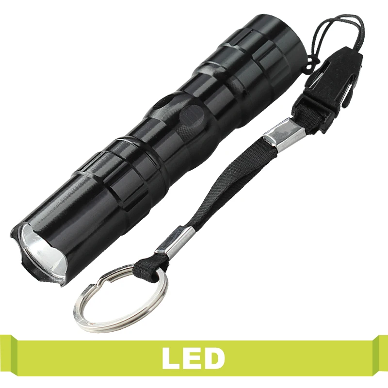 3W Mini Pen Light Q5 Outdoor Lighting No Zoomable Lamp Led Flashlight