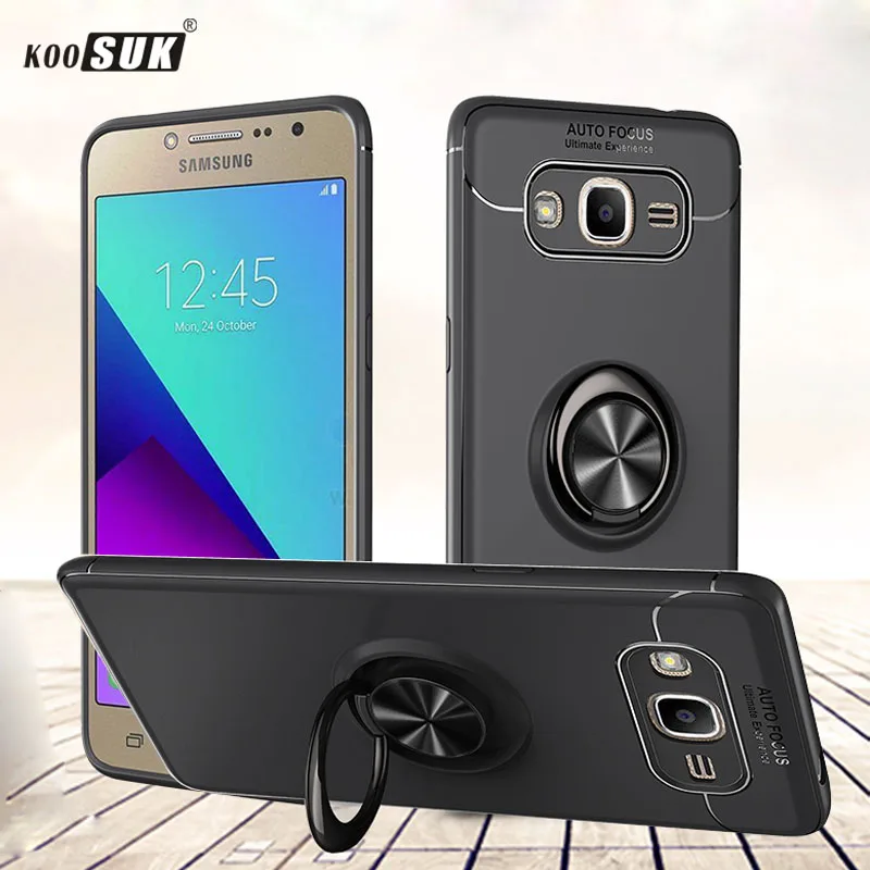 

For Samsung Galaxy J5 2015 Case With finger ring Magnetism Holder Phone Back Cover For Samsung J5 J3 J2 2015 J1 Ace J110 Case