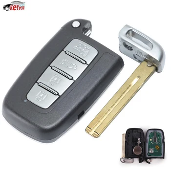 

KEYECU New Replacement Smart Remote Car Key Keyless Entry Fob 4 Button for Hyundai IX30 433MHz with ID46 Chip