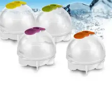 Linsbaywu 4 шт. 3.5 см Пластик Ice Cube Бал Кирпич Чайник поднос круглый Плесень Ice Плесень бар DIY охлаждения Инструменты горячий Поиск