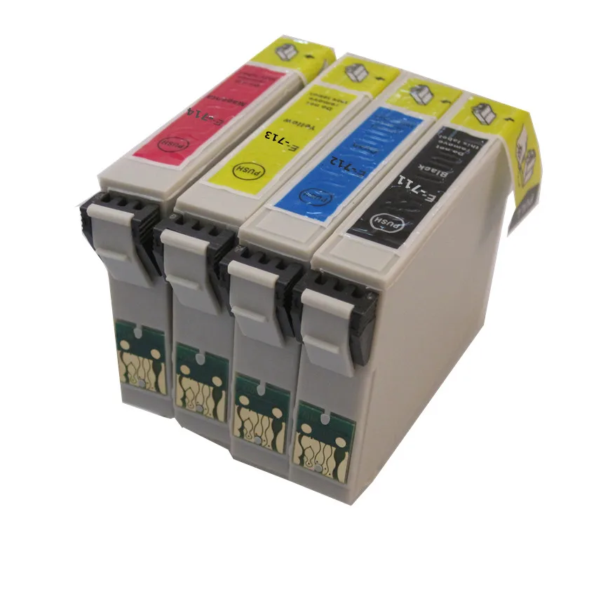 71 T0711-T0714 совместимый чернильный картридж для EPSON Stylus