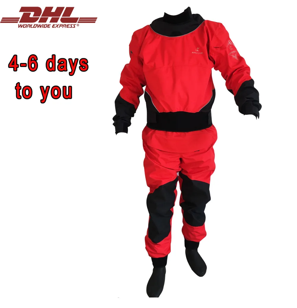 Shakoo Paddling Kayaking Drysuits L White Water Back Entry Drysuits