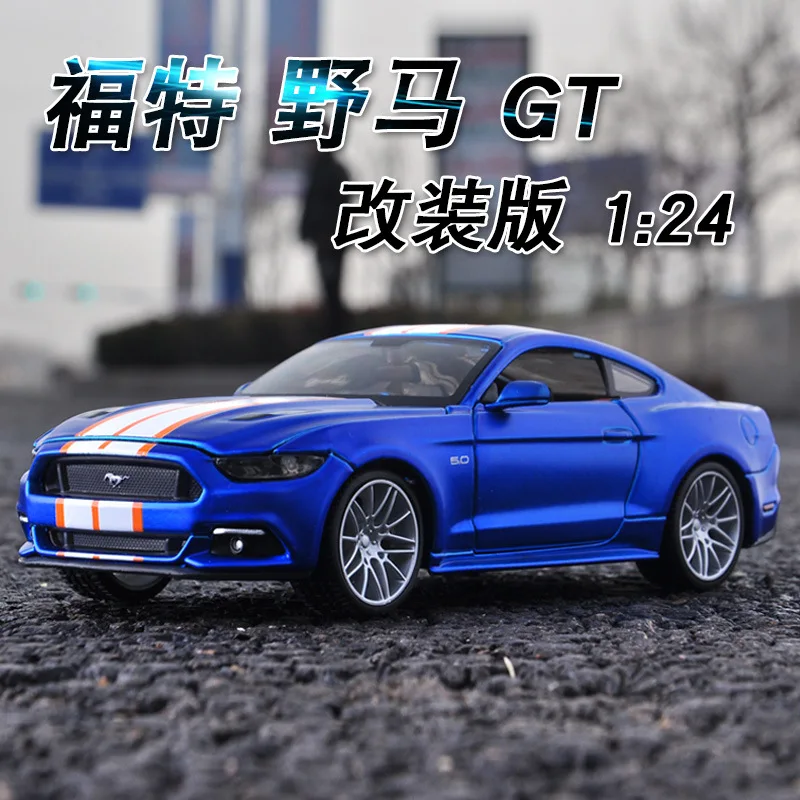 Maisto 1:24 Ford Mustang-GT Модель автомобиля из сплава украшение Коллекция игрушек инструменты подарок