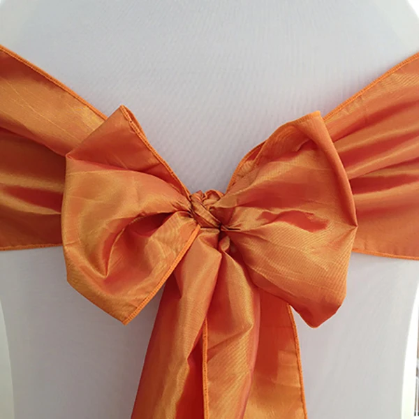 Orange-Taffeta-Sash
