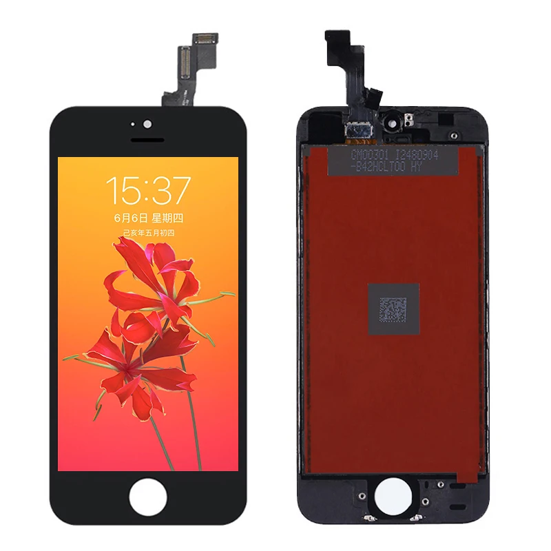 100% Оригинальный ЖК дисплей для iPhone SE A1723 A1662 A1724 с сенсорным экраном дигитайзер в
