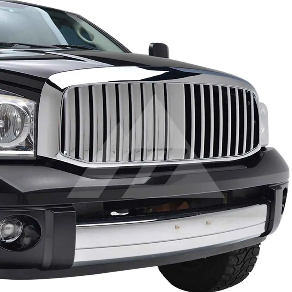 Для 2006 2007 2008 Dodge Ram 1500/2007 2008 2009 Dodge Ram 2500 3500 ABS Хромированная вертикальные решетка