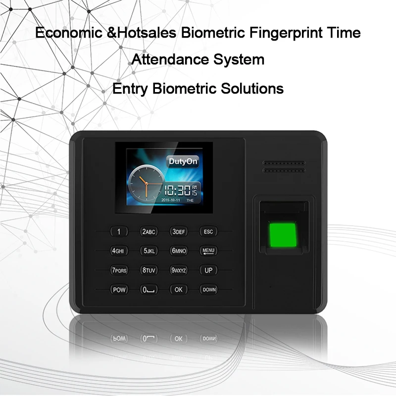  Eseye SISTEMA DE ASISTENCIA huella dactilar TCPIP contraseña USB reloj de tiempo de oficina Disposi